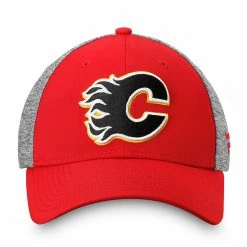 CALGARY FLAMES FANATICS MEN'S 2019 NHL STANLEY CUP STRUCTURED STRETCH HAT