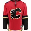 FANATICS CALGARY FLAMES ADULT HOME BREAKAWAY JERSEY -Jersey shop Calgary Flames Fanatics Home Jersey Front