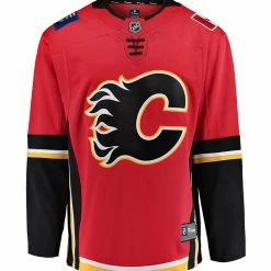 FANATICS CALGARY FLAMES ADULT HOME BREAKAWAY JERSEY