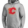 CALGARY FLAMES FANATICS MEN'S PRIMARY LOGO HOODIE -Jersey shop Calgary Flames Fanatics Mens Primary Logo Hoodie Front min