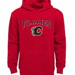 Outer Stuff CALGARY FLAMES KID'S FADEOUT HOODIE