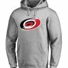 CAROLINA HURRICANES FANATICS MEN'S PRIMARY LOGO HOODIE -Jersey shop Carolina Hurricanes Fanatics Mens Primary Logo Hoodie Front min