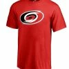 CAROLINA HURRICANES FANATICS MEN'S PRIMARY LOGO T SHIRT -Jersey shop Carolina Hurricanes Fanatics Mens Primary Logo T Shirt Front min