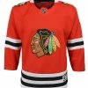 Outer Stuff CHICAGO BLACKHAWKS JUNIOR PREMIER JERSEY -Jersey shop Chicago Blackhawks Kids Premier Jersey Front min