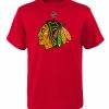 Outer Stuff CHICAGO BLACKHAWKS KID'S PRIMARY LOGO T SHIRT -Jersey shop Chicago Blackhawks Kids Primary Logo Tee min