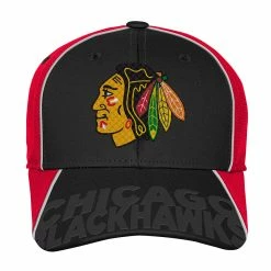 Outer Stuff CHICAGO BLACKHAWKS KID'S SECOND SEASON DRAFT CAP