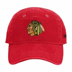 Outer Stuff CHICAGO BLACKHAWKS REEBOK INFANT WASHED SLOUCH CAP