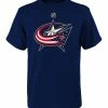 Outer Stuff COLUMBUS BLUE JACKETS KID'S PRIMARY LOGO T SHIRT -Jersey shop Columbus Blue Jackets Kids Primary Logo Tee min