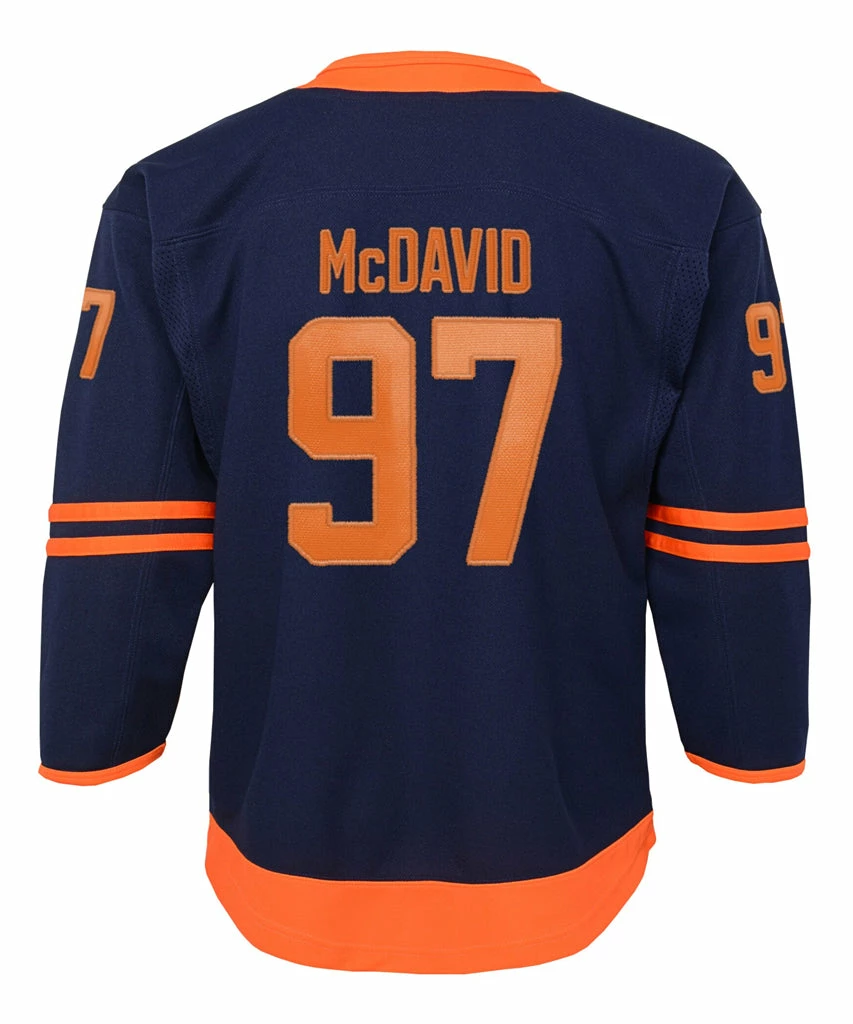 Outer Stuff CONNOR MCDAVID EDMONTON OILERS JUNIOR PREMIER THIRD JERSEY 3 Outer Stuff CONNOR MCDAVID EDMONTON OILERS JUNIOR PREMIER THIRD JERSEY