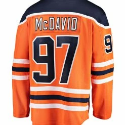 FANATICS EDMONTON OILERS CONNOR MCDAVID ADULT BREAKAWAY JERSEY