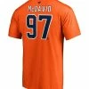 CONNOR MCDAVID EDMONTON OILERS FANATICS MEN'S NAME AND NUMBER T SHIRT 1 CONNOR MCDAVID EDMONTON OILERS FANATICS MEN'S NAME AND NUMBER T SHIRT -Jersey shop Connor Mcdavid Edmonton Oilers Name Number Shirt Back