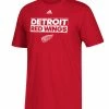 DETROIT RED WINGS ADIDAS MEN'S ADI BOX T SHIRT -Jersey shop DA6938