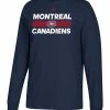 MONTREAL CANADIENS ADIDAS MEN'S HEAVILY USED LONGSLEEVE SHIRT -Jersey shop DA6991