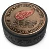 Mustang DETROIT RED WINGS 11-TIME STANLEY CUP CHAMPIONS MEDALLION COLLECTION PUCK -Jersey shop DETROIT RED WINGS 11 TIME STANLEY CUP CHAMPIONS MEDALLION COLLECTION PUCK
