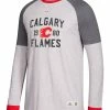 CALGARY FLAMES ADIDAS MEN'S LONGSLEEVE CREW SHIRT -Jersey shop DN1972