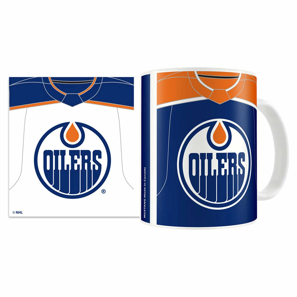 Mustang EDMONTON OILERS 15OZ SUBLIMATED JERSEY MUG 3 Mustang EDMONTON OILERS 15OZ SUBLIMATED JERSEY MUG