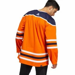 EDMONTON OILERS ADIDAS ADIZERO PRIMEGREEN AUTHENTIC ORANGE HOME JERSEY -Jersey shop EDMONTON OILERS ADIDAS ADIZERO PRIMEGREEN AUTHENTIC ORANGE HOME JERSEY MODEL BACK
