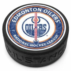 Mustang EDMONTON OILERS CENTRE ICE PUCK
