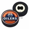 Mustang EDMONTON OILERS PUCK BOTTLE OPENER -Jersey shop EDMONTON OILERS PUCK BOTTLE OPENER