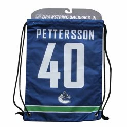 KDI ELIAS PETTERSSON VANCOUVER CANUCKS PLAYER DRAWSTRING LOGO BAG