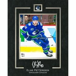 FRAMEWORTH ELIAS PETTERSSON VANCOUVER CANUCKS FRAMED REPLICA SIGNATURE - 16X20