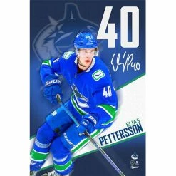 Frameworth ELIAS PETTERSSON VANCOUVER CANUCKS POSTER PLAQUE - 22X34