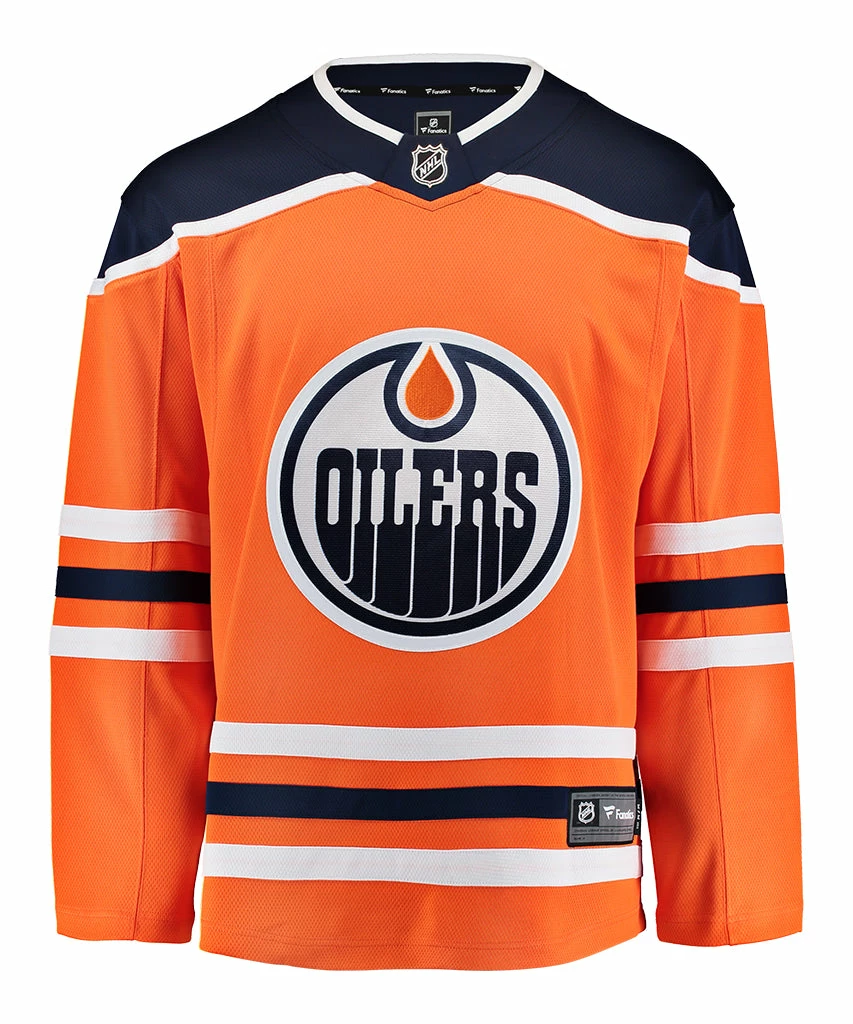 FANATICS EDMONTON OILERS ADULT HOME BREAKAWAY JERSEY 3 FANATICS EDMONTON OILERS ADULT HOME BREAKAWAY JERSEY