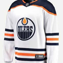 FANATICS EDMONTON OILERS ADULT AWAY BREAKAWAY JERSEY