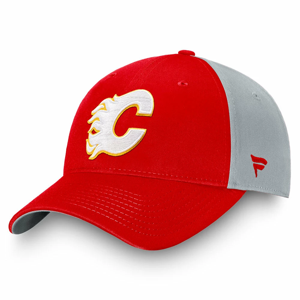 FANATICS CALGARY FLAMES 2022 PLAYOFF PARTICIPANT HAT 3 FANATICS CALGARY FLAMES 2022 PLAYOFF PARTICIPANT HAT