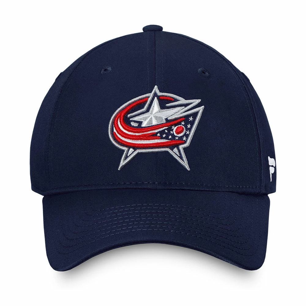 FANATICS COLUMBUS BLUE JACKETS PRIMARY LOGO SNAPBACK HAT 4 FANATICS COLUMBUS BLUE JACKETS PRIMARY LOGO SNAPBACK HAT - Image 2