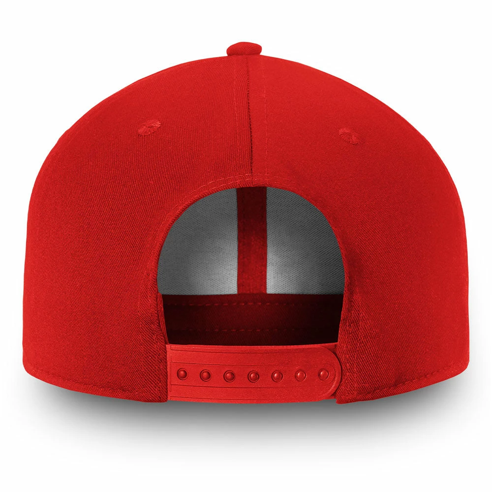 FANATICS DETORIT RED WINGS PRIMARY LOGO SNAPBACK HAT 6 FANATICS DETORIT RED WINGS PRIMARY LOGO SNAPBACK HAT - Image 4