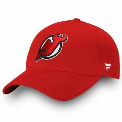 FANATICS NEW JERSEY DEVILS PRIMARY LOGO SNAPBACK HAT