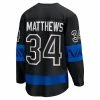 FANATICS TORONTO MAPLE LEAFS AUSTON MATTHEWS BLACK THIRD ADULT BREAKAWAY JERSEY -Jersey shop FANATICS TORONTO MAPLE LEAFS AUSTON MATTHEWS BLACK THIRD ADULT BREAKAWAY JERSEY