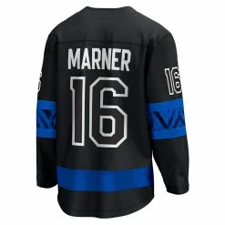 FANATICS TORONTO MAPLE LEAFS MITCH MARNER BLACK THIRD ADULT BREAKAWAY JERSEY