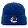 FANATICS VANCOUVER CANUCKS CORE KNIT TOQUE -Jersey shop FANATICS VANCOUVER CANUCKS CORE KNIT TOQUE