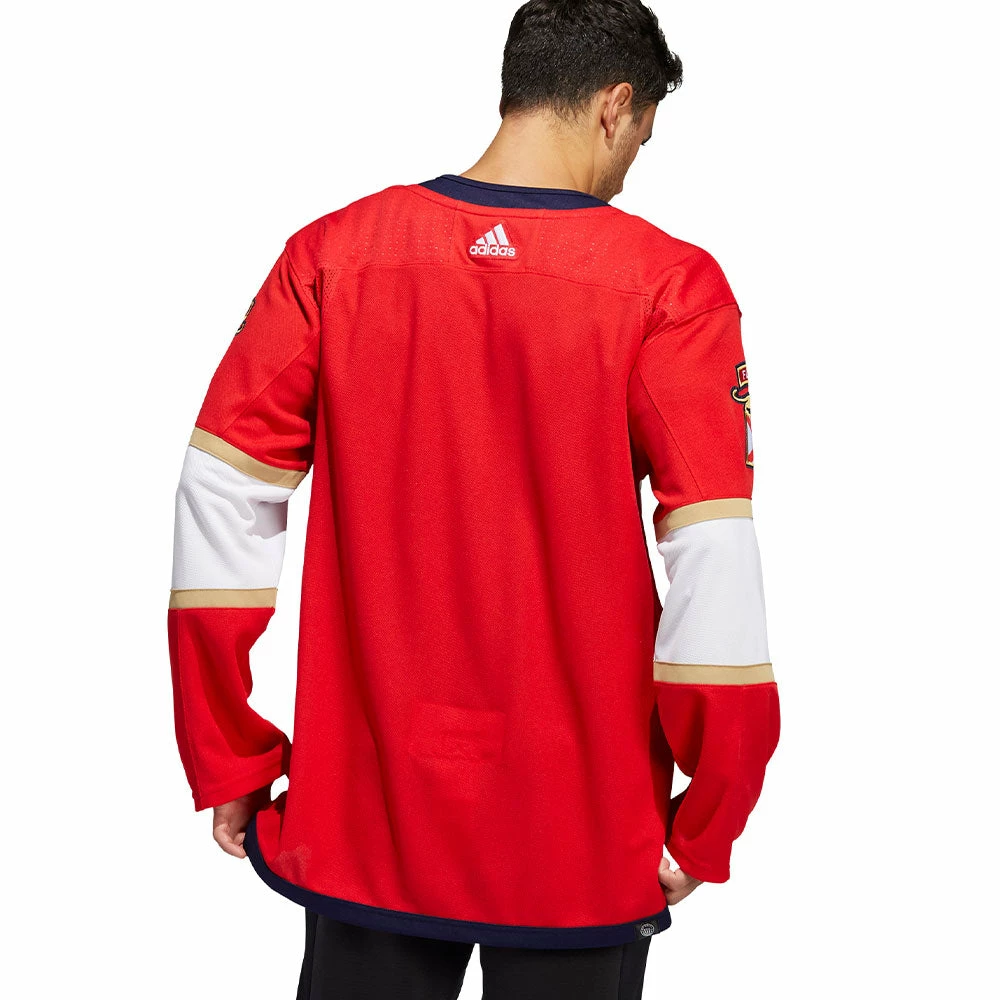 FLORIDA PANTHERS ADIDAS ADIZERO PRIMEGREEN AUTHENTIC RED HOME JERSEY 5 FLORIDA PANTHERS ADIDAS ADIZERO PRIMEGREEN AUTHENTIC RED HOME JERSEY - Image 3