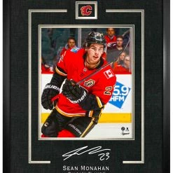 FRAMEWORTH SEAN MONAHAN CALGARY FLAMES FRAMED REPLICA SIGNATURE - 16X20