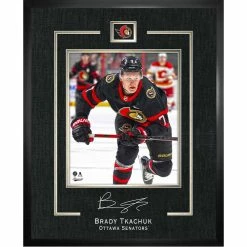 FRAMEWORTH BRADY TKACHUK OTTAWA SENATORS FRAMED REPLICA SIGNATURE - 16X20