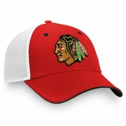 FANATICS CHICAGO BLACKHAWKS MEN'S PRIMARY LOGO HAT -Jersey shop Fanatics Chicago Blackhawks Primary Logo Hat Right