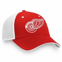 FANATICS DETROIT RED WINGS MEN'S PRIMARY LOGO HAT -Jersey shop Fanatics Detroit Red Wings Primary Logo Hat Right