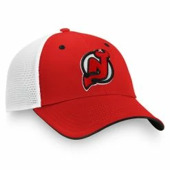 FANATICS NEW JERSEY DEVILS MEN'S PRIMARY LOGO HAT -Jersey shop Fanatics New Jersey Devils Primary Logo Hat Right