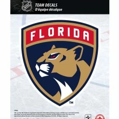 Mustang FLORIDA PANTHERS 5" X 7" NHL TEAM DECAL