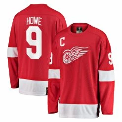 GORDIE HOWE DETROIT RED WINGS FANATICS MEN'S HERITAGE BREAKAWAY JERSEY -Jersey shop GORDIE HOWE DETROIT RED WINGS FANATICS MEN S HERITAGE BREAKAWAY JERSEY GROUP