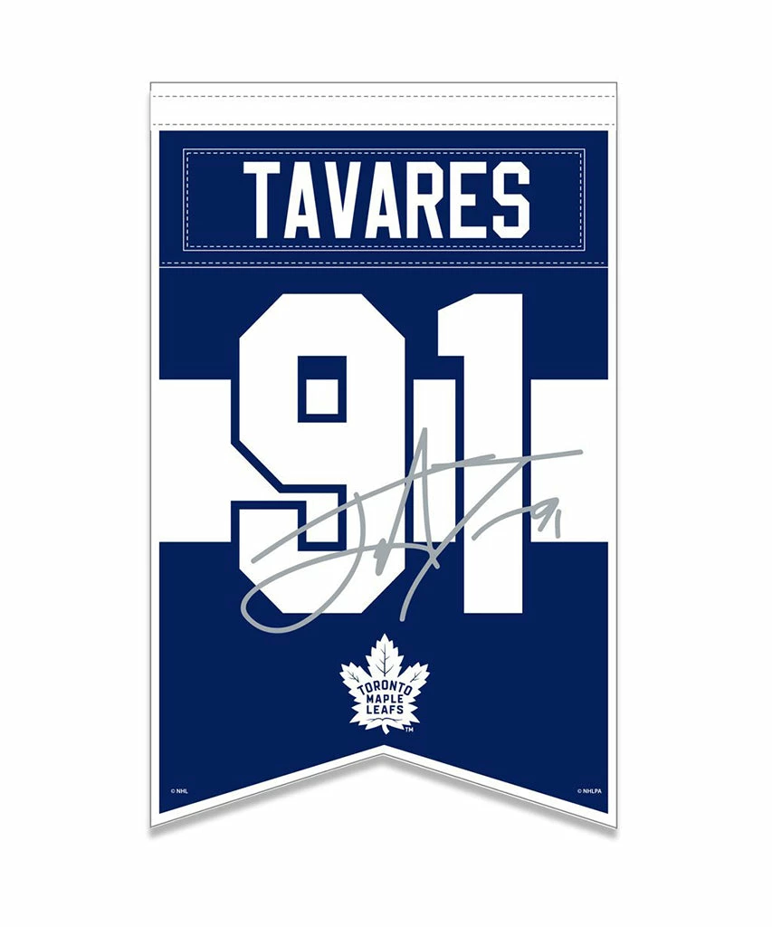 Mustang JOHN TAVARES TORONTO MAPLE LEAFS PLAYER BANNER 3 Mustang JOHN TAVARES TORONTO MAPLE LEAFS PLAYER BANNER