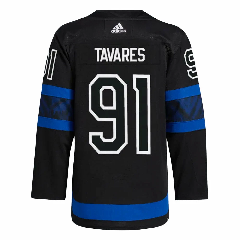 JOHN TAVARES TORONTO MAPLE LEAFS X DREW HOUSE ADIDAS ADIZERO PRIMEGREEN AUTHENTIC BLACK REVERSIBLE THIRD JERSEY 3 JOHN TAVARES TORONTO MAPLE LEAFS X DREW HOUSE ADIDAS ADIZERO PRIMEGREEN AUTHENTIC BLACK REVERSIBLE THIRD JERSEY