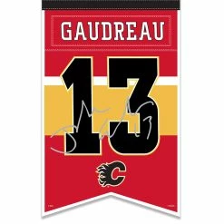 Mustang JOHNNY GAUDREAU CALGARY FLAMES PLAYER BANNER