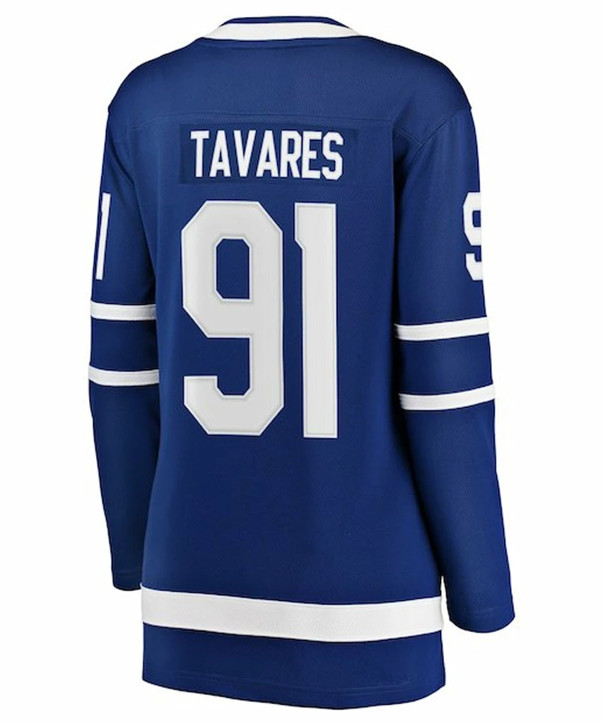 JOHN TAVARES TORONTO MAPLE LEAFS FANATICS WOMEN'S BREAKAWAY JERSEY 3 JOHN TAVARES TORONTO MAPLE LEAFS FANATICS WOMEN'S BREAKAWAY JERSEY