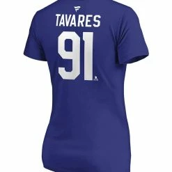 JOHN TAVARES TORONTO MAPLE LEAFS FANATICS WOMEN'S NAME & NUMBER T SHIRT