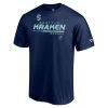 SEATTLE KRAKEN FANATICS MEN'S AUTHENTIC PRO LOCKER ROOM SPEED T SHIRT -Jersey shop KRAKEN LOCKER ROOM SPEED TEE NAVY