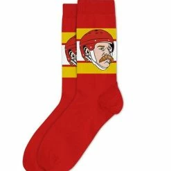 Grosnor LANNY MCDONALD CALGARY FLAMES SOCKEY HALL OF FAME SOCKS